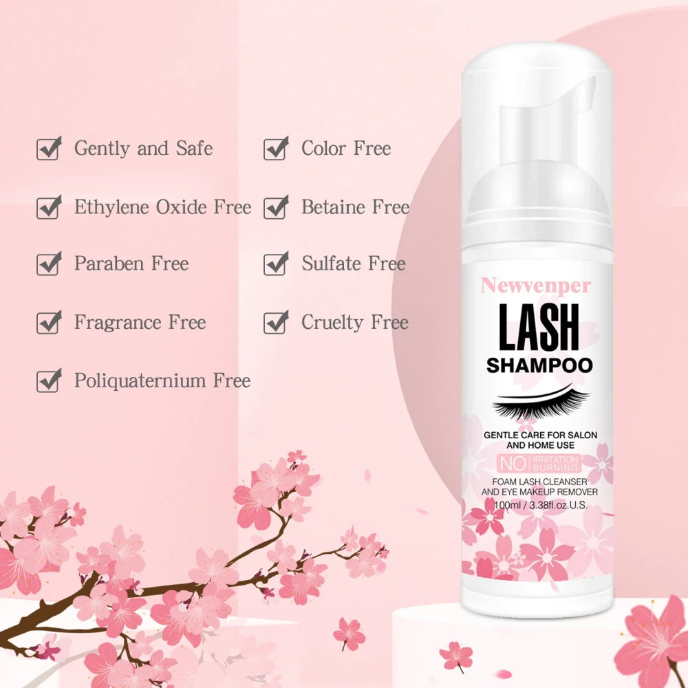 Eyelash Shampoo Kit