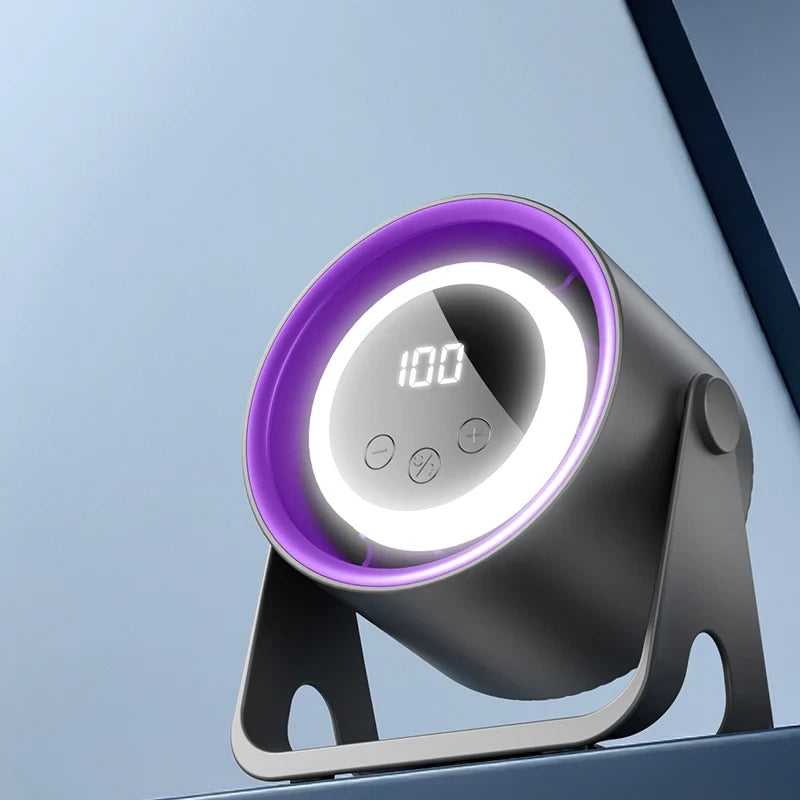 Portable USB Fan LCD Display